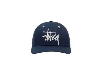 Stussy Low Profile Big Basic Snapback "Navy"