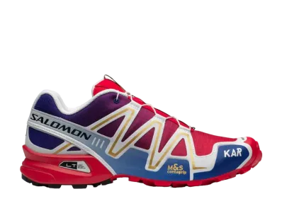 KAR / L'Art de l'Automobile × Salomon Speedcross 3 Porsche 911 GT1-98 "High Risk Red/White/Surf the Web"