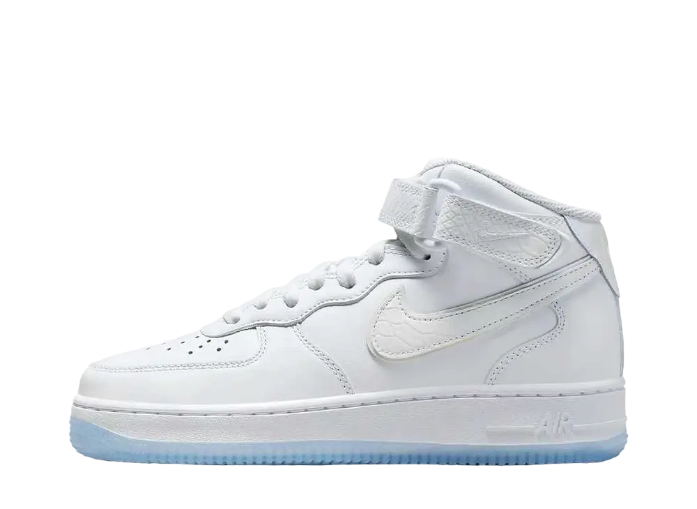 ナイキ ウィメンズ エアフォース1 ミッド "ホワイト"