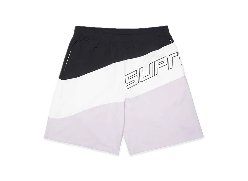 Supreme Curve Nylon Short "Light Purple"