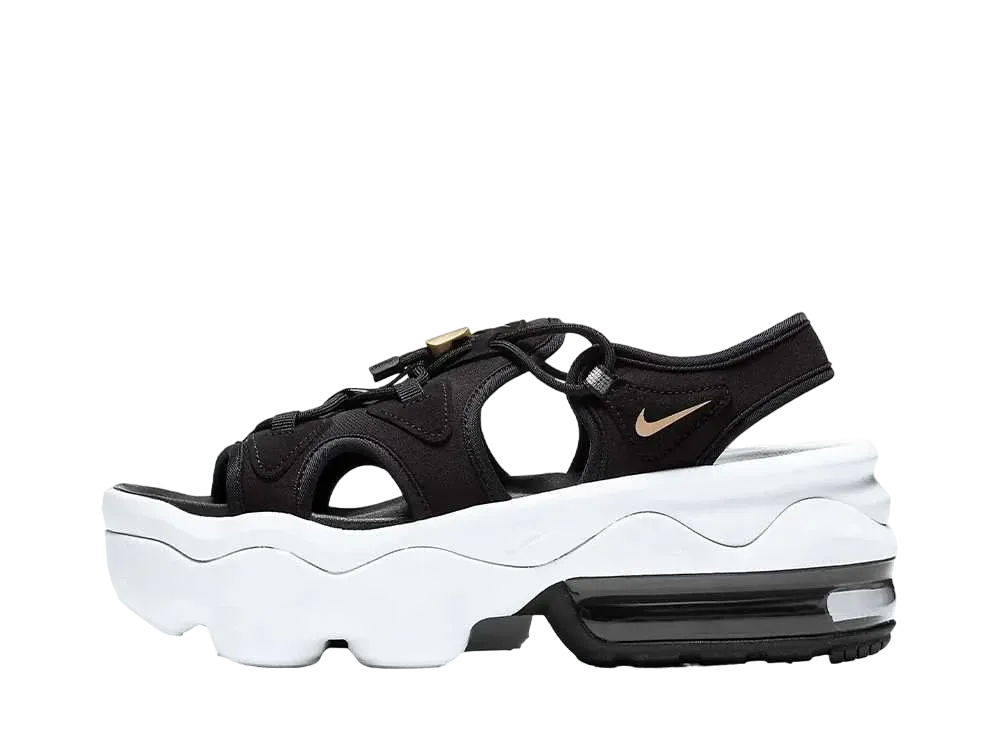 ナイキ ウィメンズ エアマックス ココ "ブラック/アンスラサイト/ホワイト/メタリックゴールド"