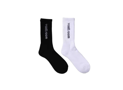 VAULTROOM Logo Socks "White/Black"