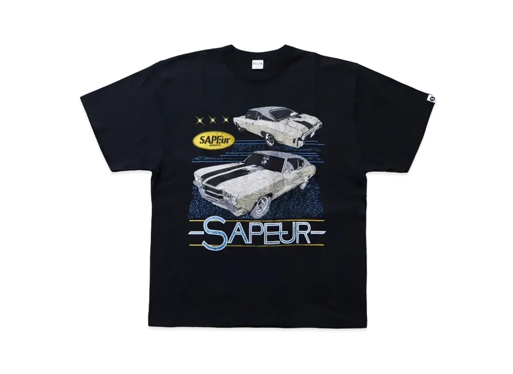 SAPEur Youth Chevelle S/S Tee "Black"