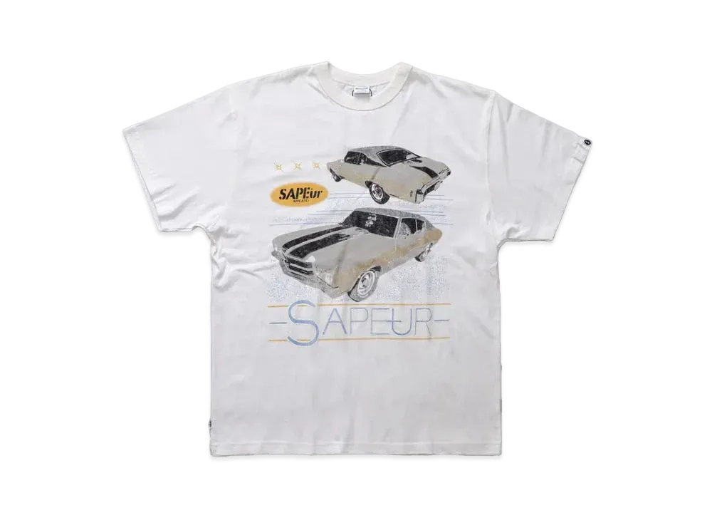 SAPEur Youth Chevelle S/S Tee "White"