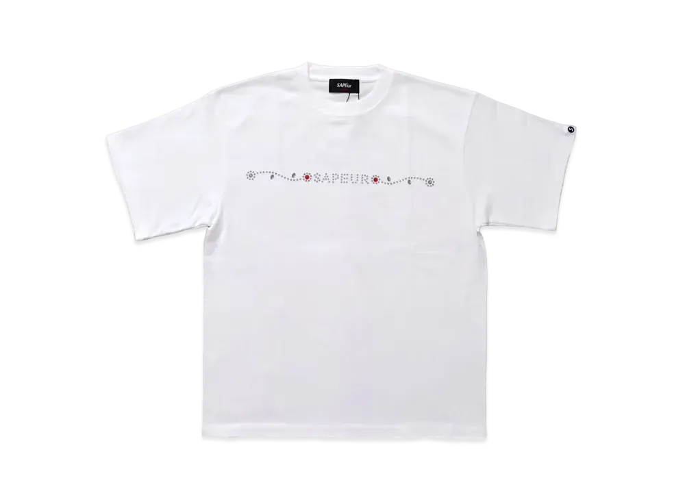 SAPEur x HTC Flower S/S Tee "White"
