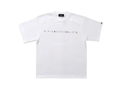 SAPEur x HTC Flower S/S Tee "White"