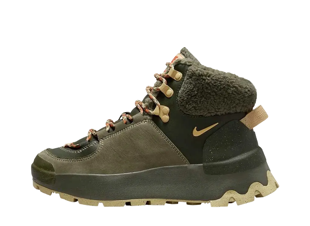 Nike Women's City Classic PRM "Cargo Khaki/Medium Olive/Campfire Orange/Sesame"