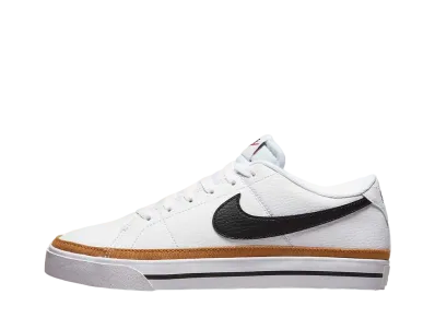 Nike Women's Court Legacy Next Nature "White/Desert Ochre/Team Orange/Black"