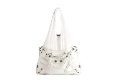BALENCIAGA Le Cagole Tote XL Plus "White"