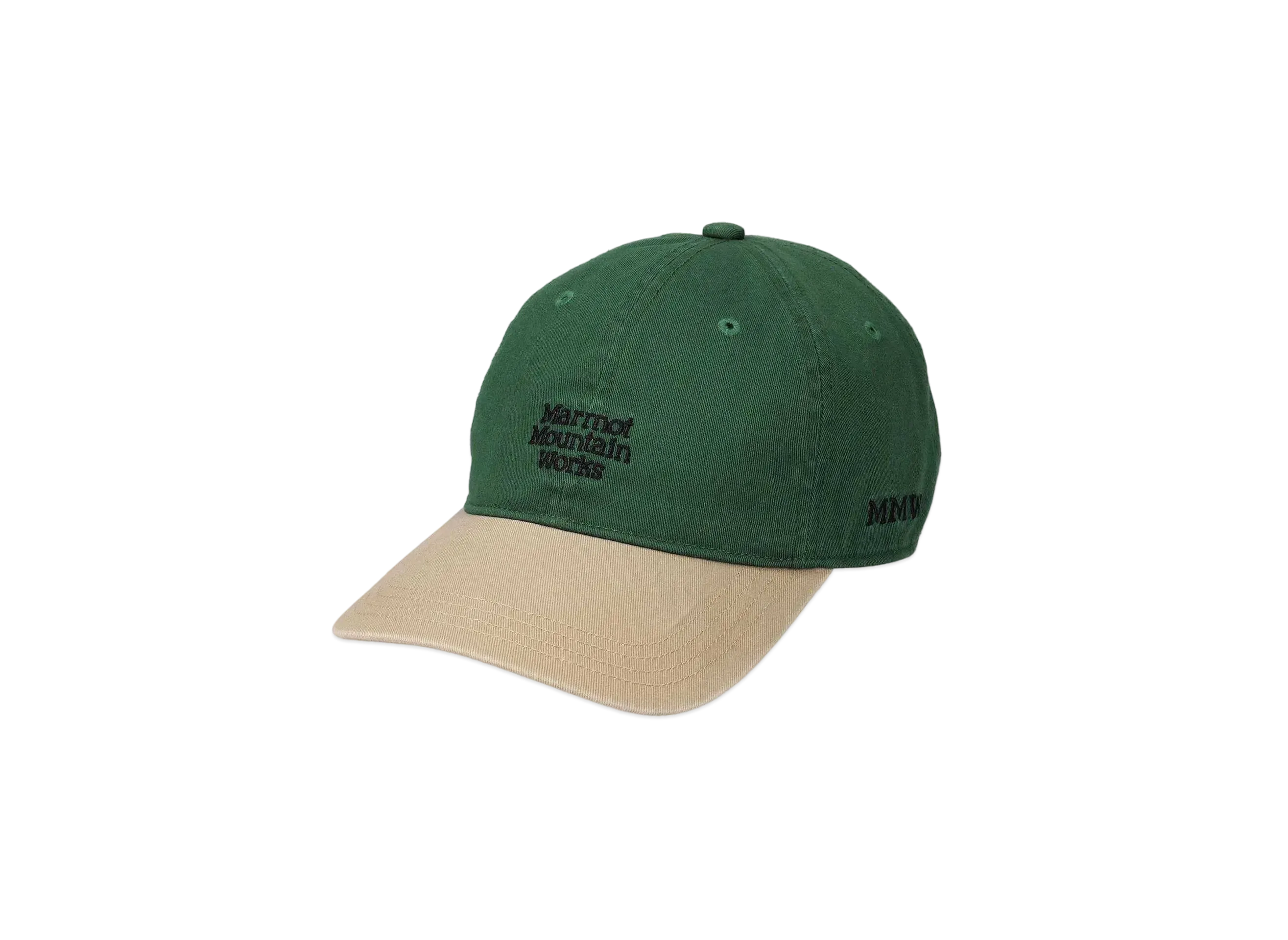 Marmot MMW Wash 2Tone Cap "Dark Green/Khaki"
