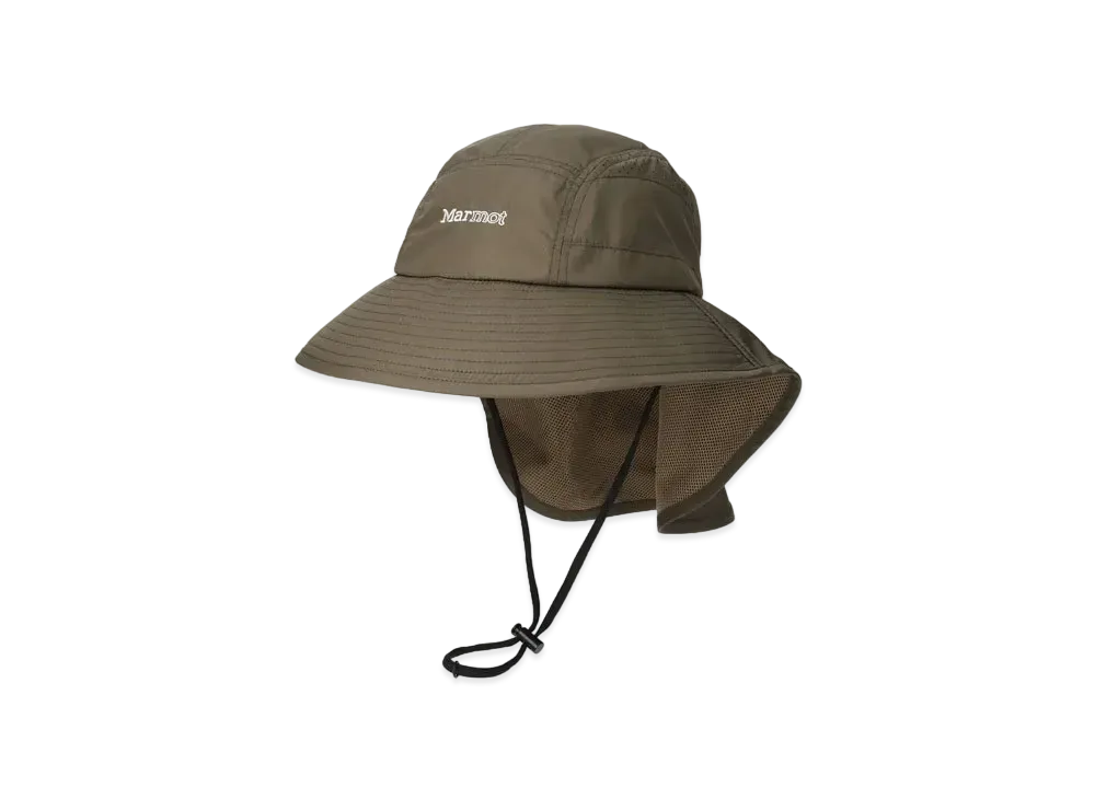 Marmot Taffeta Neck Cover Hat "Khaki"