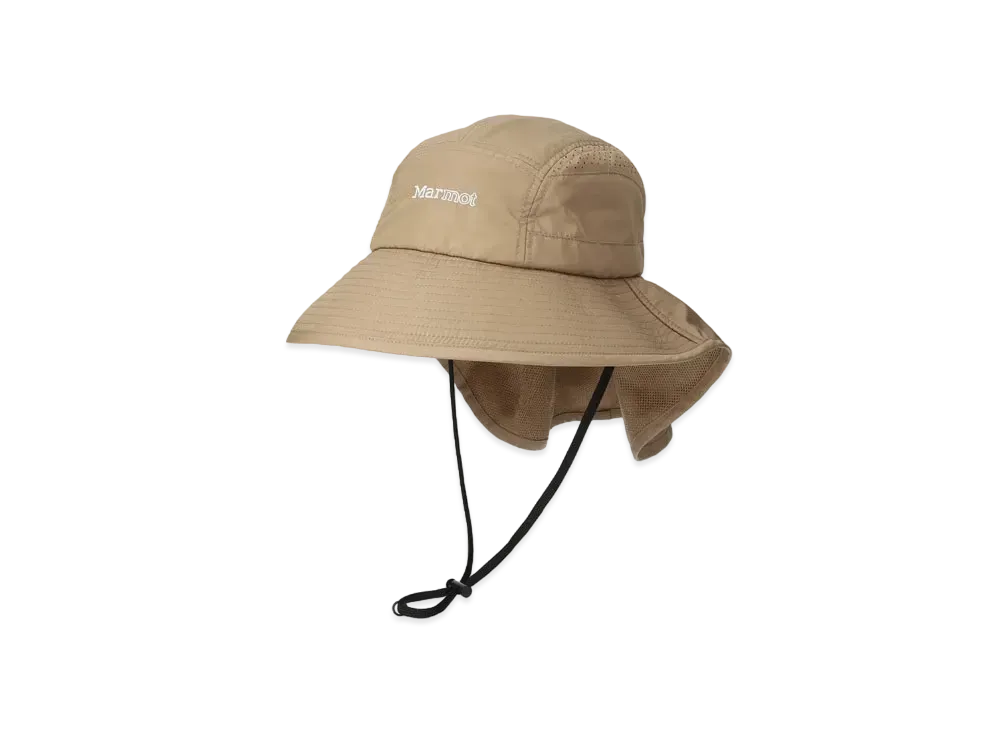 Marmot Taffeta Neck Cover Hat "Beige"