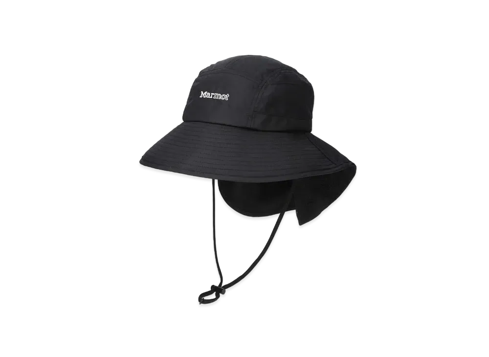 Marmot Taffeta Neck Cover Hat "Black"
