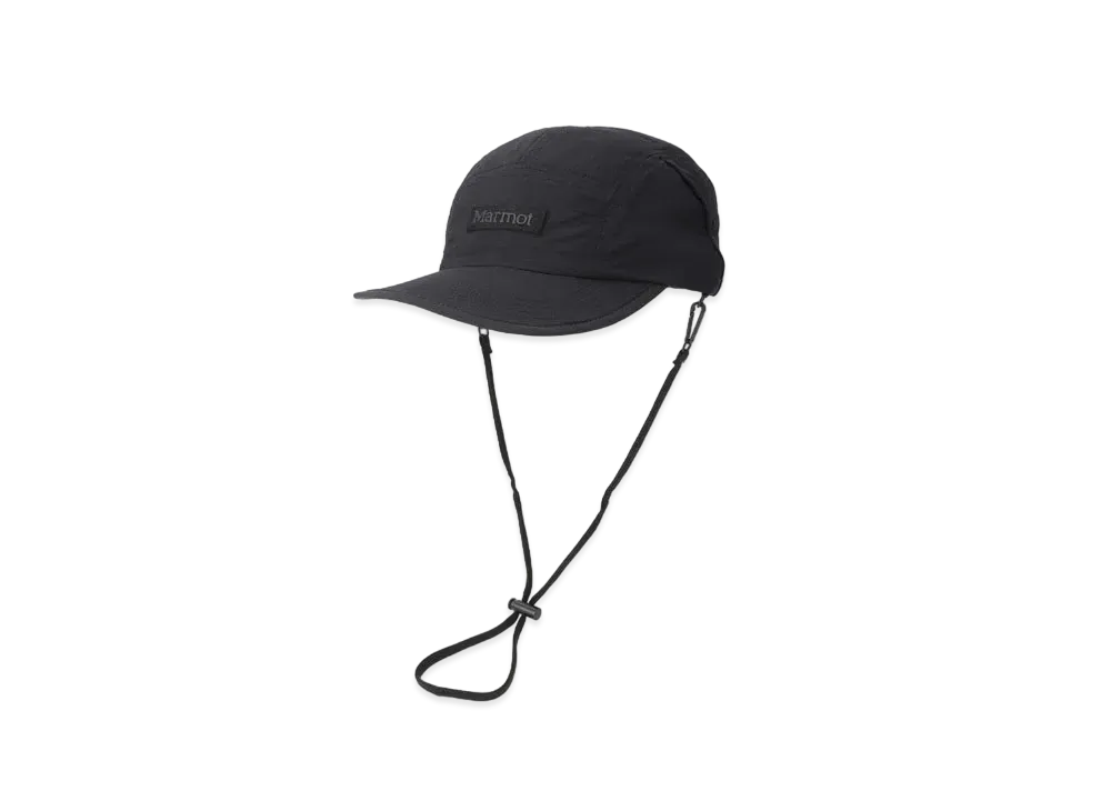 Marmot Taffeta Corded Jet Cap "Black"