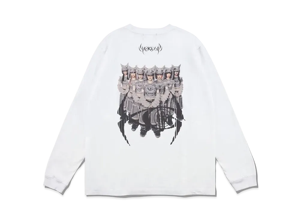 XG x GR8 x KOSUKE KAWAMURA Crew Neck Long Sleeve Tee "White"