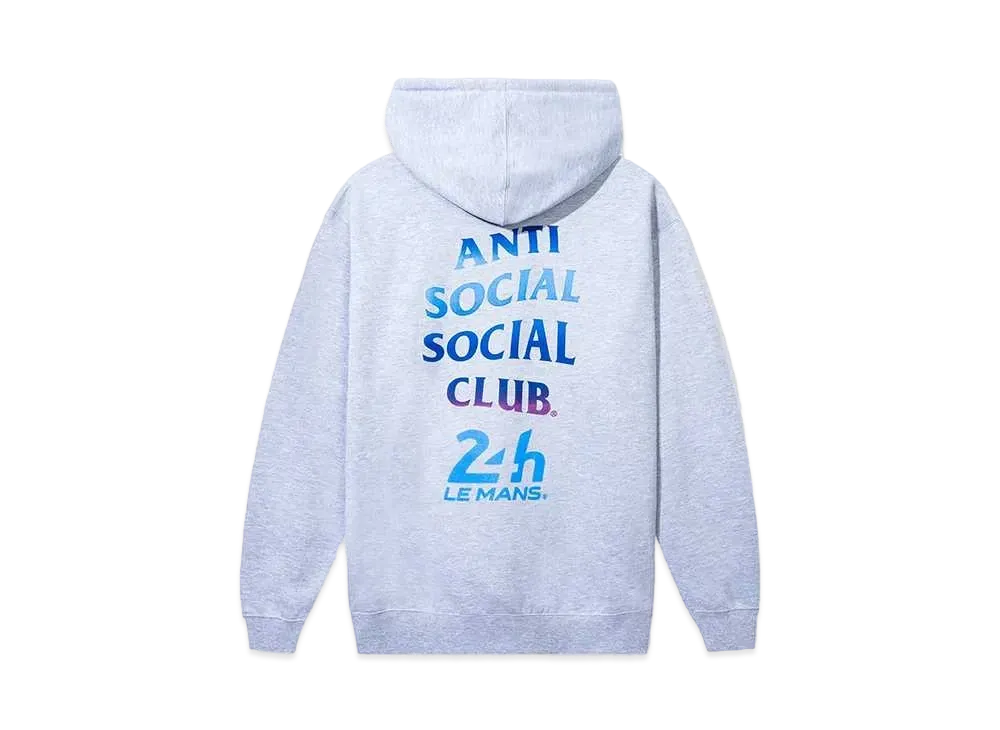 ANTI SOCIAL SOCIAL CLUB x LE MANS 24 Heures Du Mans Hoodie "Grey Heather"