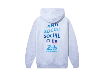 ANTI SOCIAL SOCIAL CLUB x LE MANS 24 Heures Du Mans Hoodie "Grey Heather"