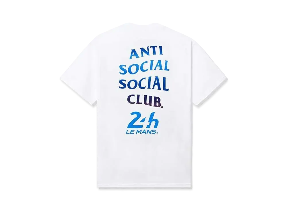 ANTI SOCIAL SOCIAL CLUB x LE MANS 24 Heures Du Mans Tee "White"