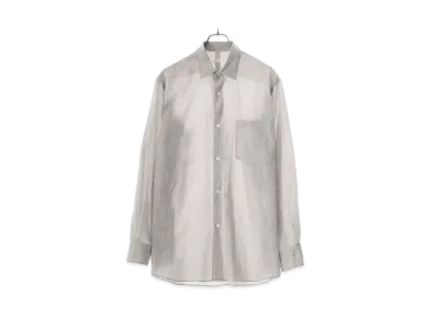 COMOLI KHADI Cotton Comoli Shirt "Stripe"