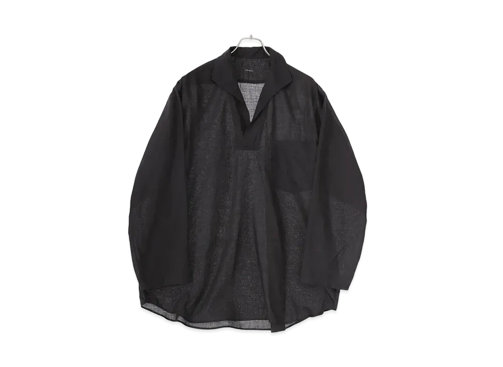 COMOLI KHADI Cotton Pajama "Black"