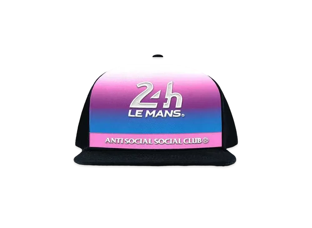 ANTI SOCIAL SOCIAL CLUB x LE MANS Team Snapback Cap "Black"