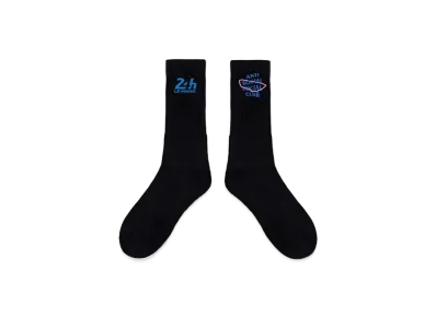 ANTI SOCIAL SOCIAL CLUB x LE MANS Circuit De La Sarthe Socks "Black"