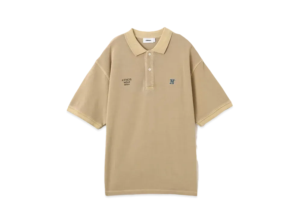 atmos Pigment Polo Shirt "Beige"