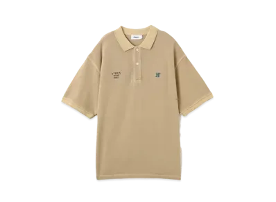 atmos Pigment Polo Shirt "Beige"