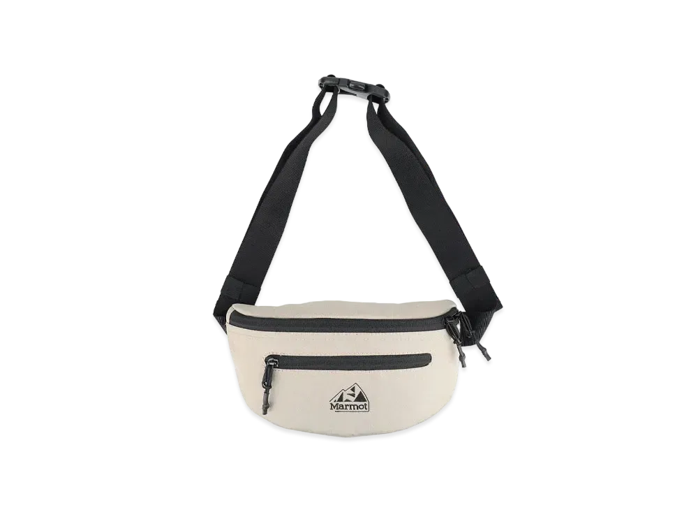 Marmot Playing Follower Waist Pouch "Beige"
