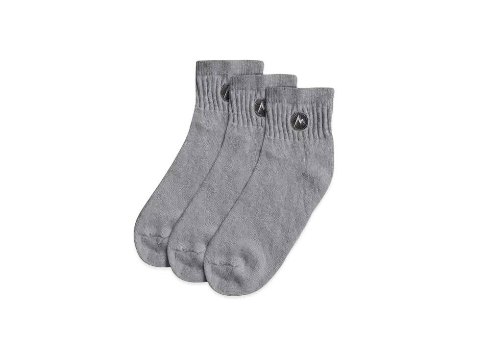Marmot MMW 3Pack Socks Short "Gray"