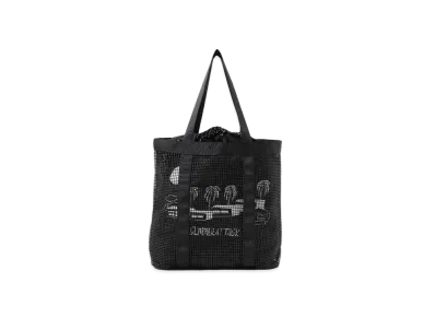 OGAWA YOHEI x BEAMS T / 3Way Mesh Tote "Black"