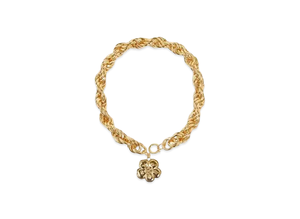 KENZO 'STAMP' Necklace "Gold"