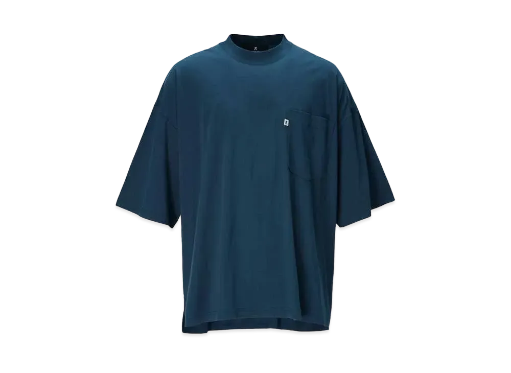 ANREALAGE Over Size Pocket Tee "Navy"