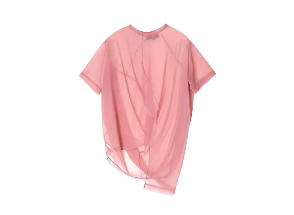 ANREALAGE Ball Rayon Tee "Pink"