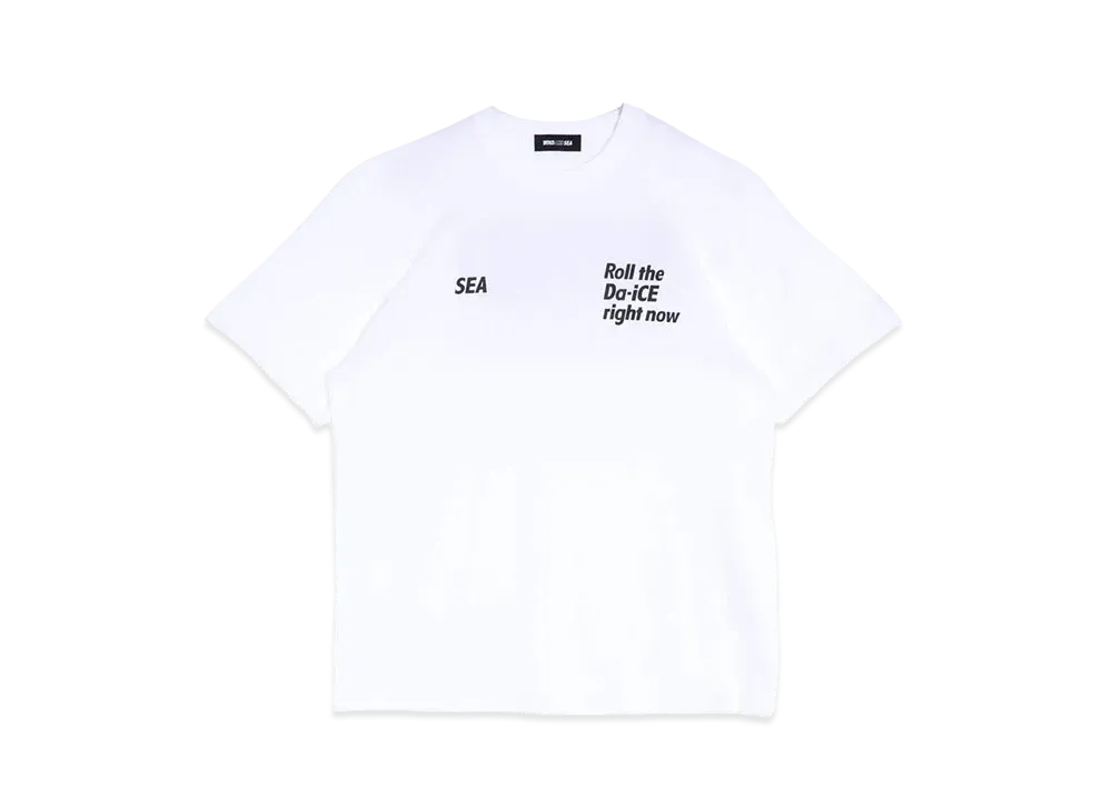 Da-iCE x WIND AND SEA Basic Tee "White"