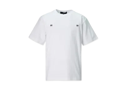 ANREALAGE Invisible Logo T-shirt "White"