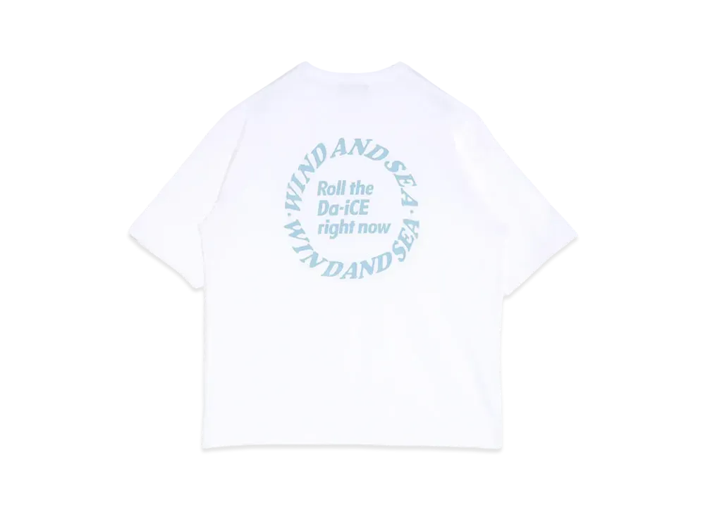 Da-iCE x WIND AND SEA Wide Tee "White"