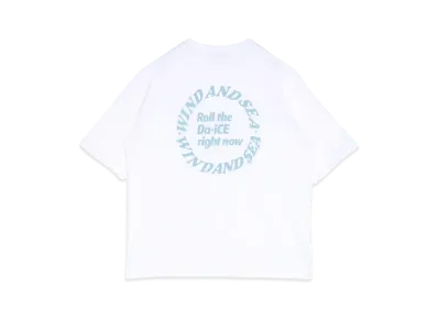 Da-iCE x WIND AND SEA Wide Tee "White"