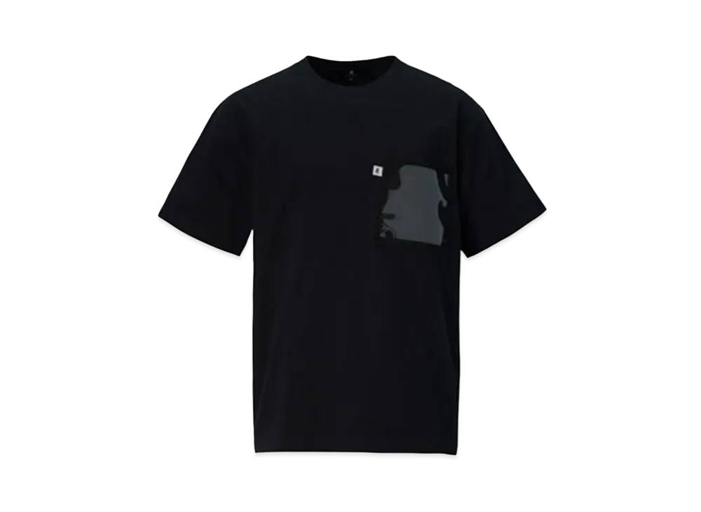 ANREALAGE Photochromic PVC Pocket T-shirt "Black"