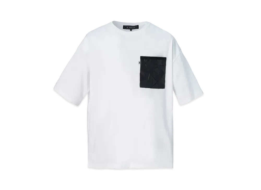 ANREALAGE Patchwork Pocket Tee "White"