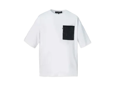 ANREALAGE Patchwork Pocket Tee "White"