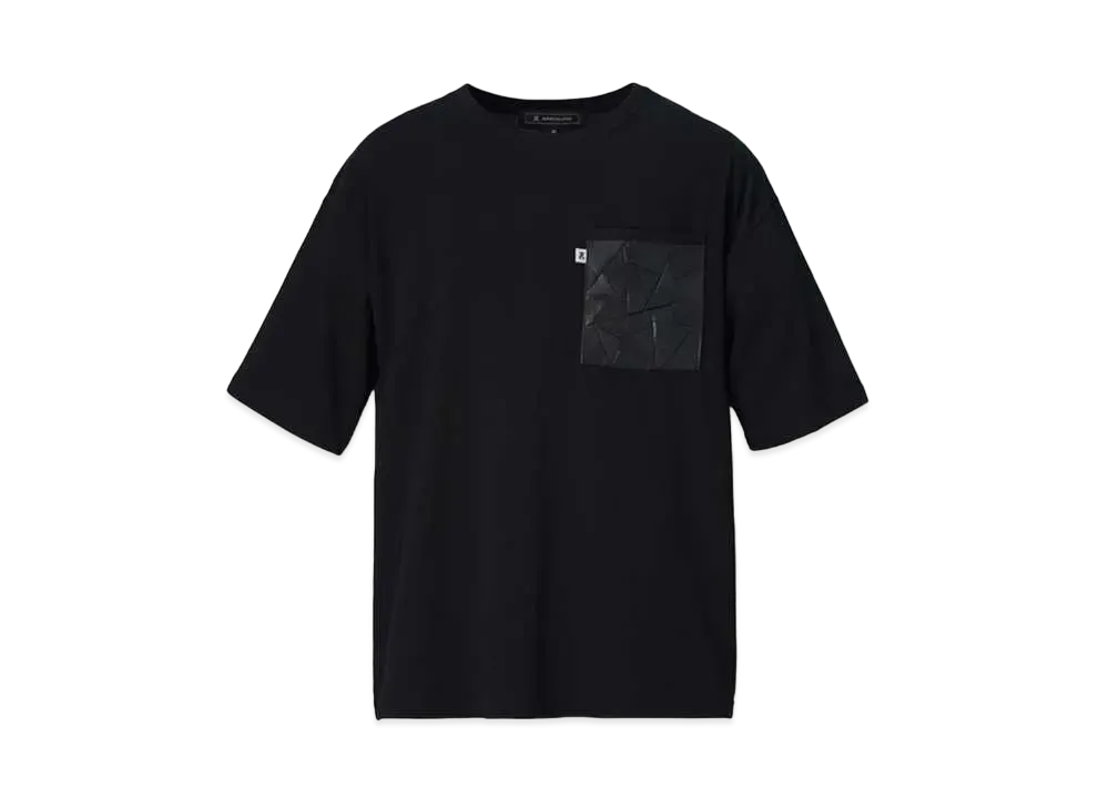 ANREALAGE Patchwork Pocket Tee "Black"