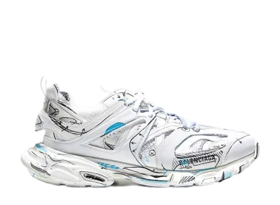 バレンシアガ トラック スニーカー "グラフティー"