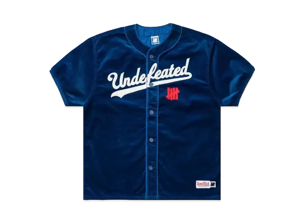 UNDEFEATED Cord S/S Baseball Jersey "Blue"