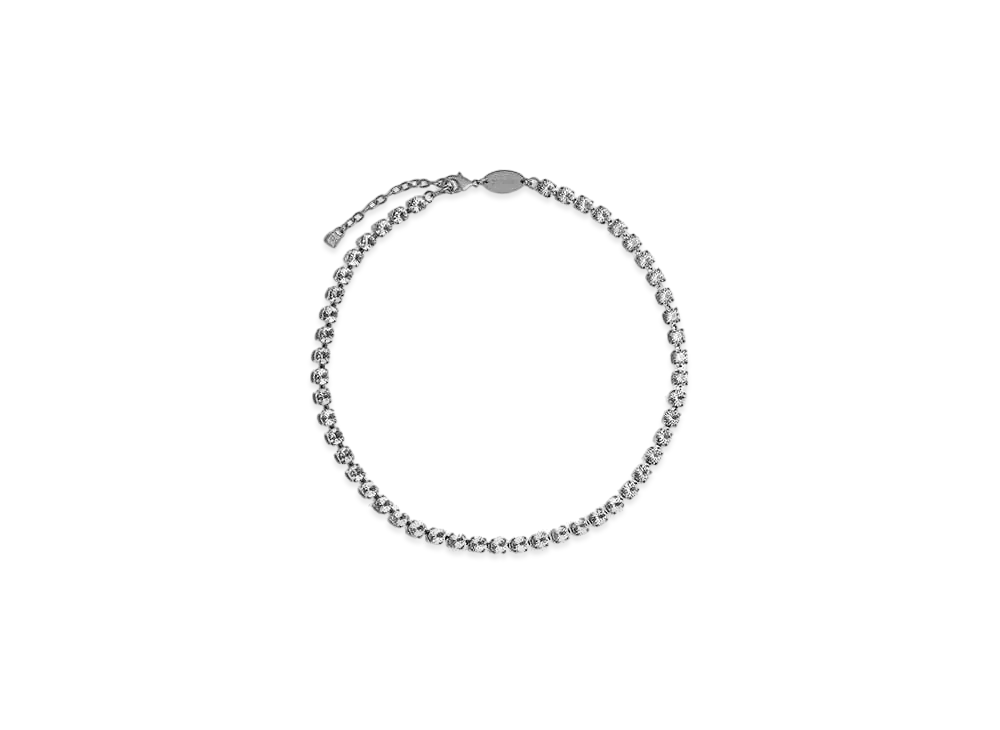 Dsquared2 D2 Classic Necklace "Palladium/Crystal"