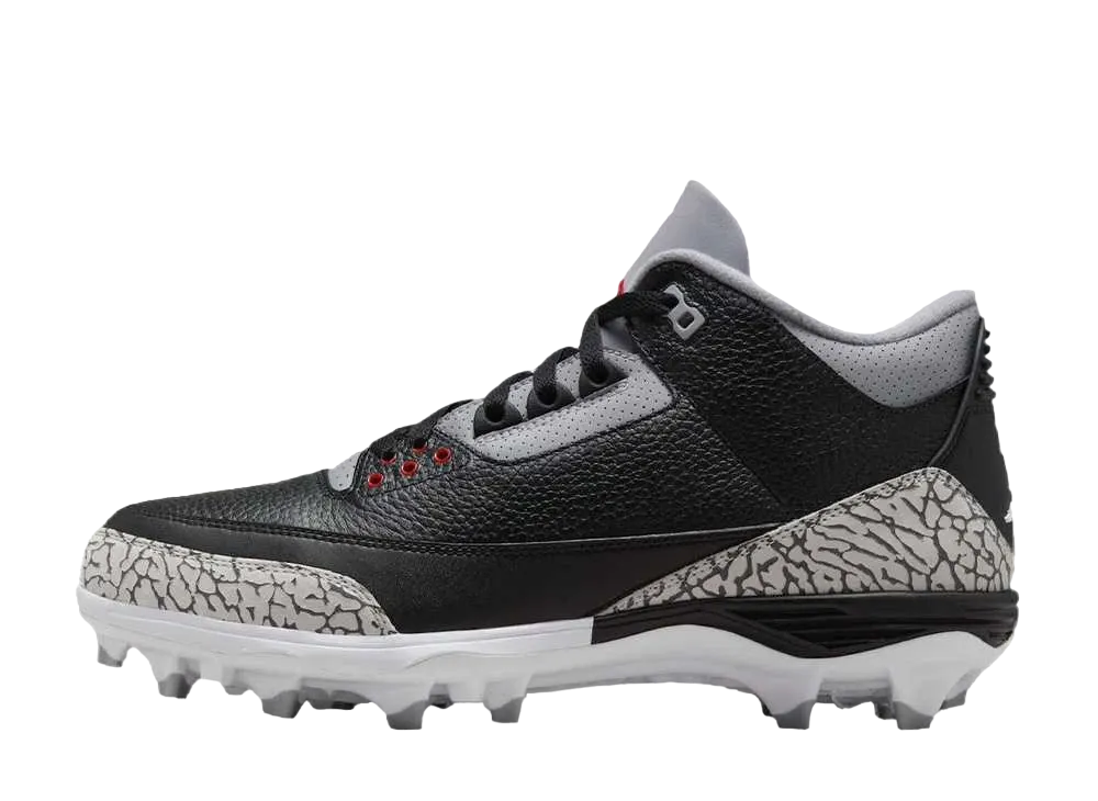 ナイキ エアジョーダン3 TD クリート "ブラックセメント"