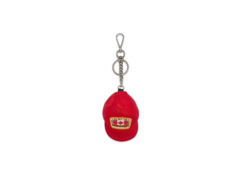 Dsquared2 Canadian Flag Key Ring "Red"
