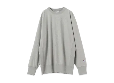 Champion x BEAMS / Exclusive Loose Fit Long Sleeve T-shirt "Top Gray"