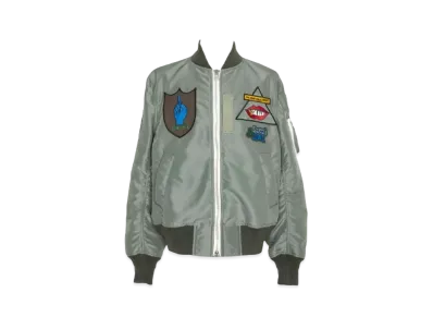 sacai x Gonz Nylon Twill Blouson "Khaki"
