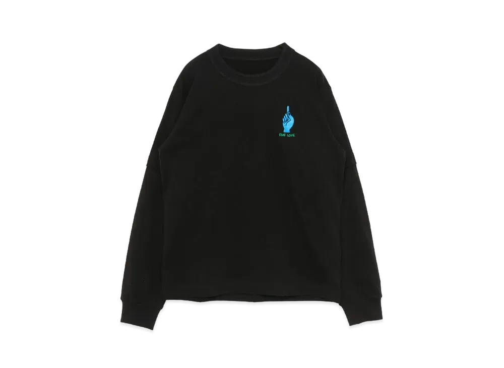 sacai x Gonz GONZ AND SACAI Long Sleeve T-Shirt "Black"